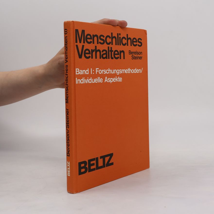 Gary Albert Steiner Menschliches Verhalten