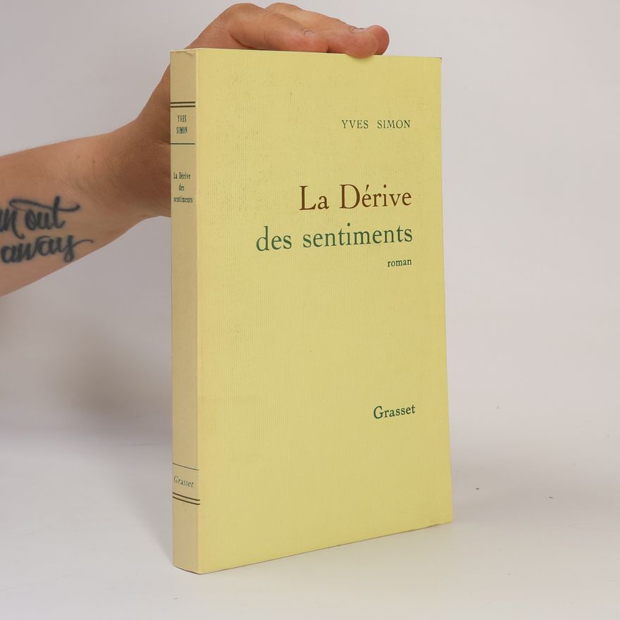 Yves Simon La dérive des sentiments