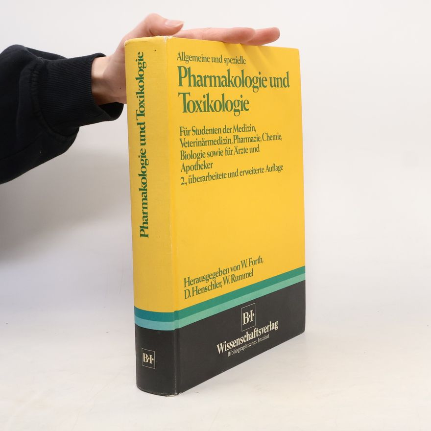 Klaus Aktories Allgemeine und spezielle Pharmakologie und Toxikologie für Studenten der Medizin, Veterinärmedizin, Pharmazie, Chemie, Biologie sowie für Ärzte und Apotheker - 2., überarbeitete und erweiterte Auflage