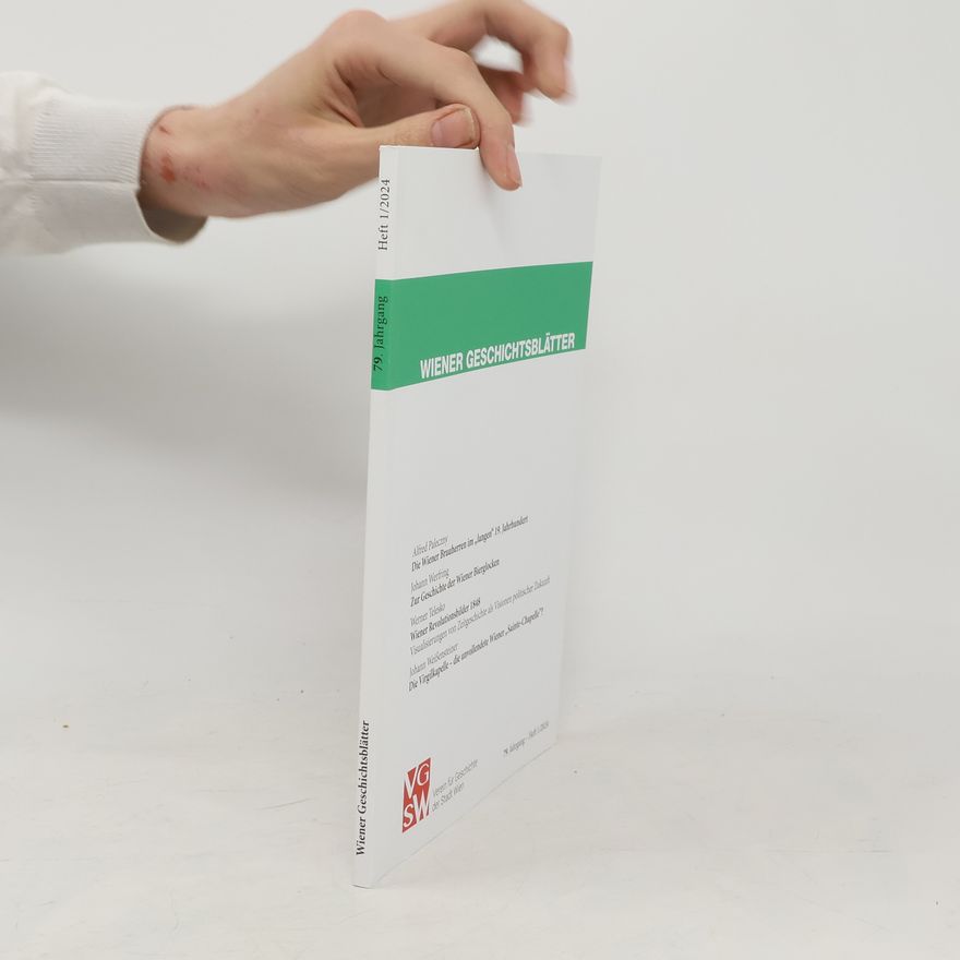 Collectif d'auteurs Wiener Geschichtsblätter 1/2024