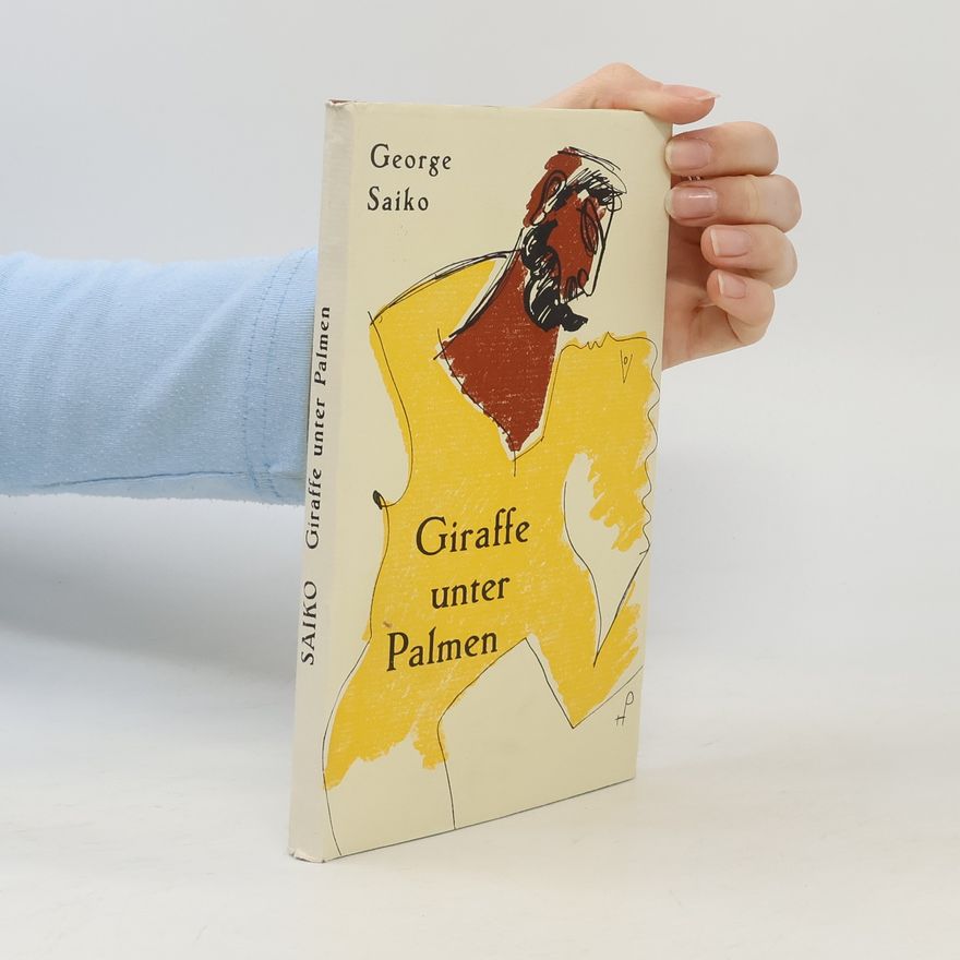 George Saiko Giraffe unter Palmen