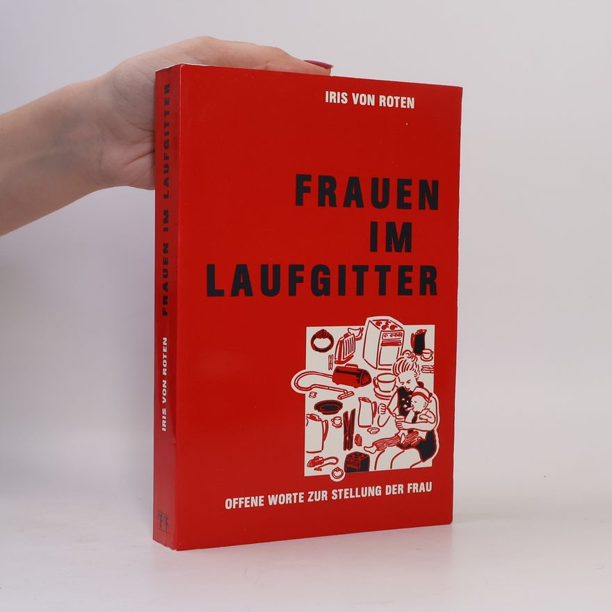 Iris von Roten Frauen im Laufgitter