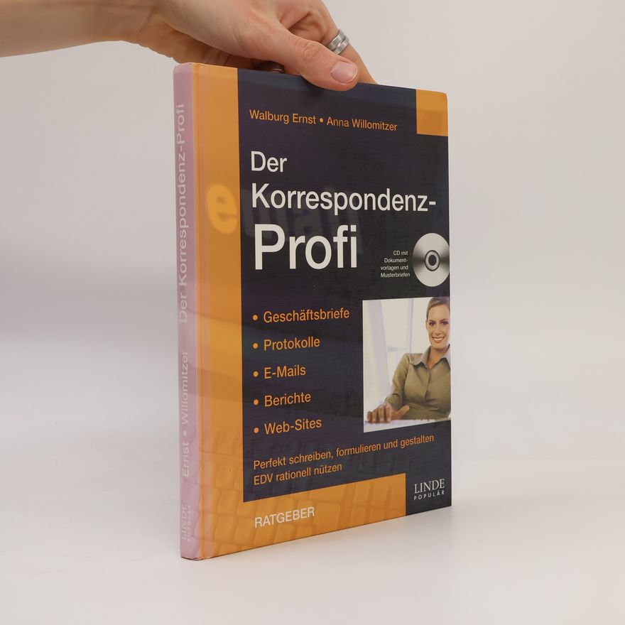 Anna Willomitzer Der Korrespondenz-Profi