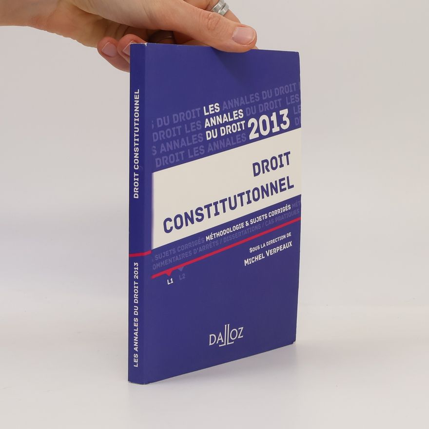 Michel Verpeaux Droit constitutionnel