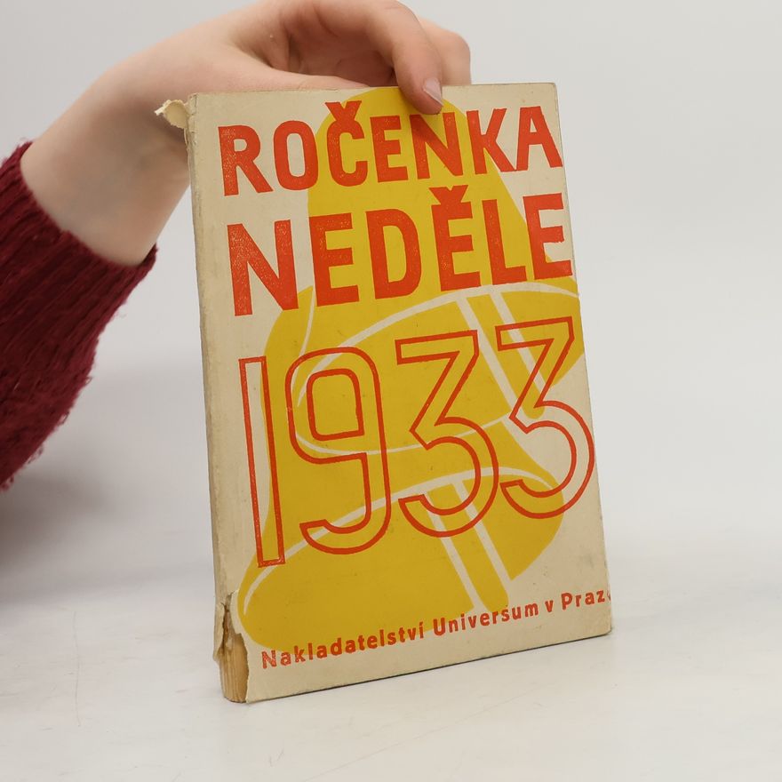 Kolektiv autorů Ročenka neděle 1933
