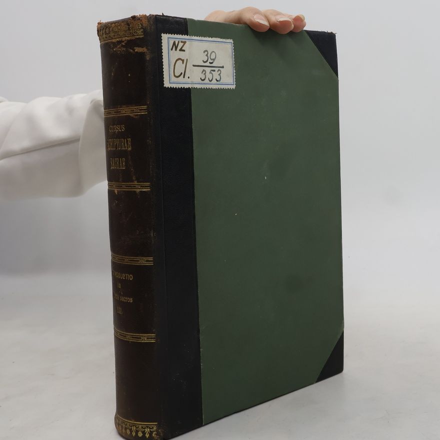 Joseph Knabenbauer Commentarius in Danielem Prophetam Lamentationes Et Baruch