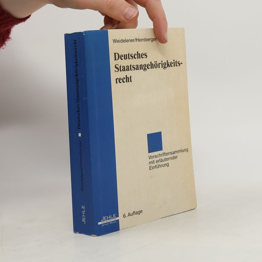 Fritz Hemberger Deutsches Staatsangehörigkeitsrecht