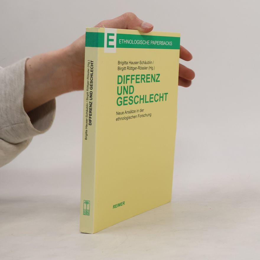 Brigitta Hauser Schäublin Differenz und Geschlecht