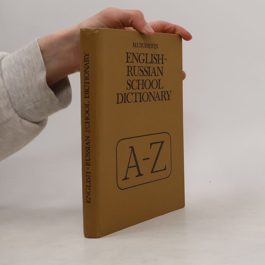 M. I. (Mark Isaakovich) Dubrovin English-Russian School Dictionary