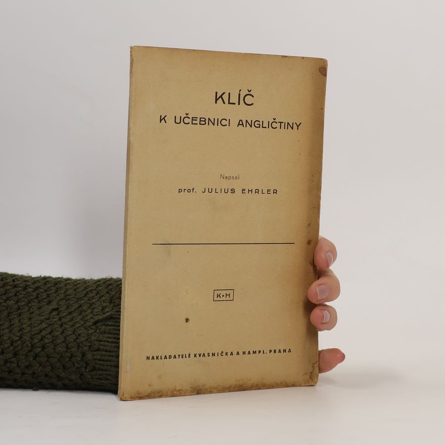Julius Ehrler Klíč k učebnici angličtiny