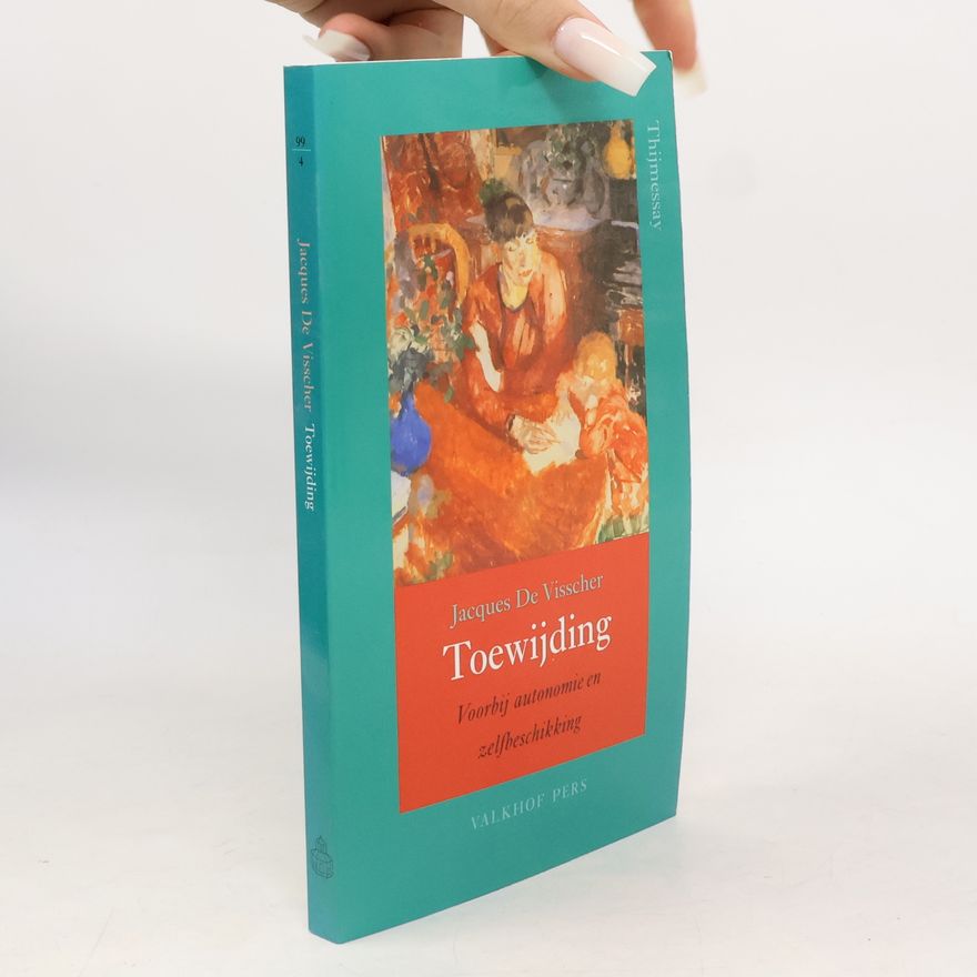 Jacques de Visscher Annalen van het Thijmgenootschap - 4: Toewijding