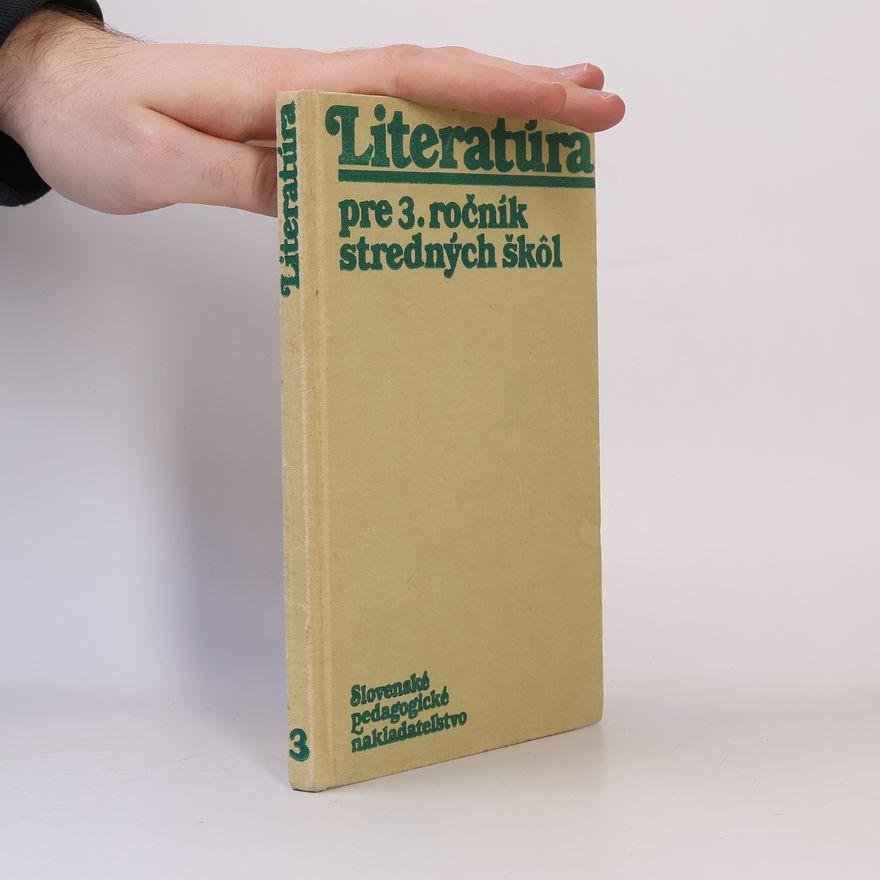 Juraj Pado Literatúra pre 3. ročník stredných škôl