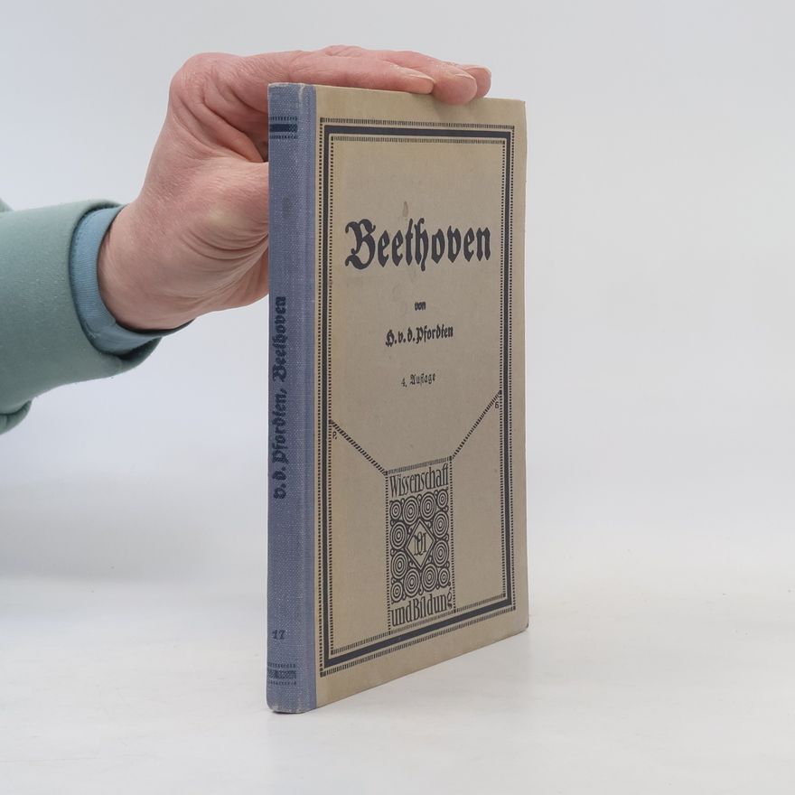 Hermann Freiherr von der Pfordten Beethoven