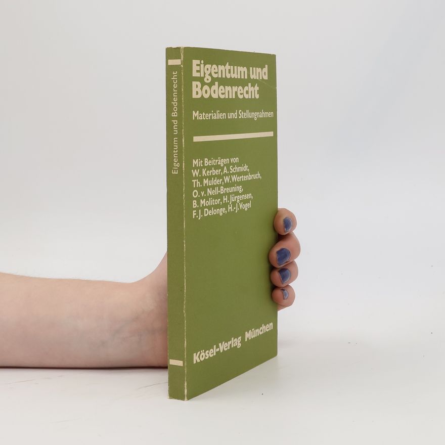 W. Wertenbruch Eigentum und Bodenrecht