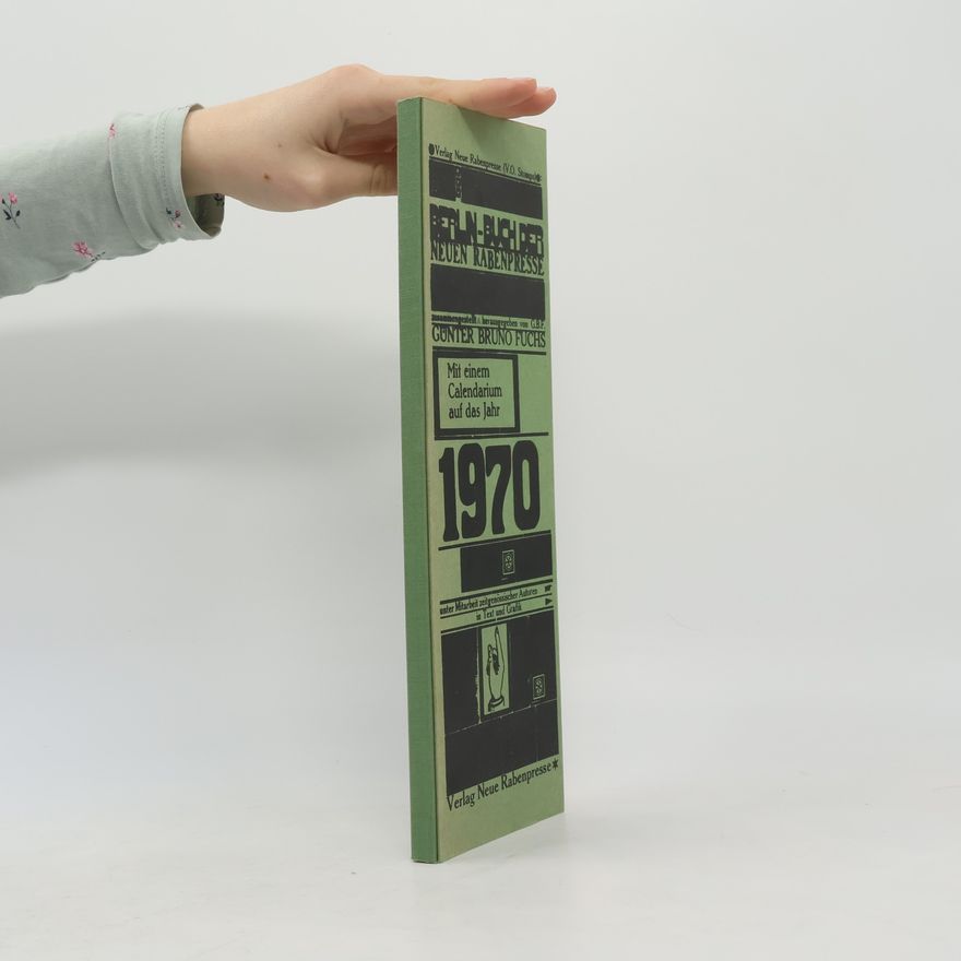 Various authors BERLIN-BUCH DER NEUEN RABENPRESSE 1970