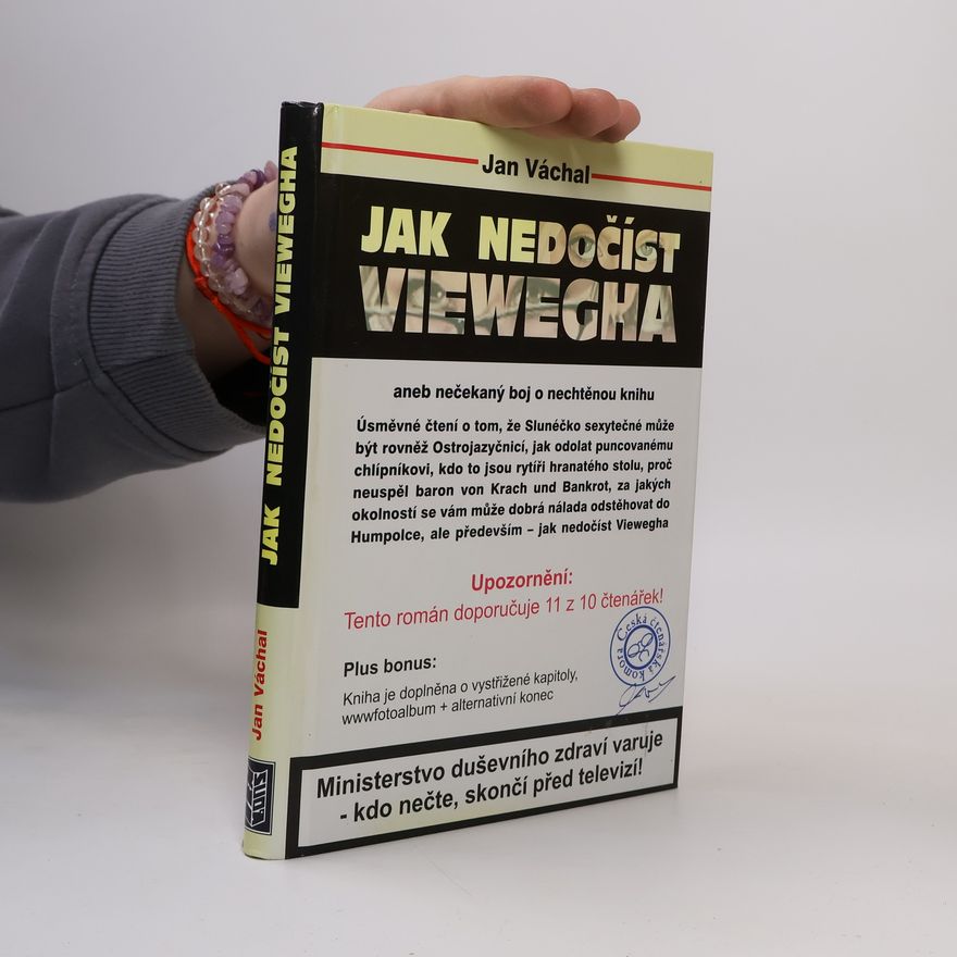 Jan Váchal Jak nedočíst Viewegha