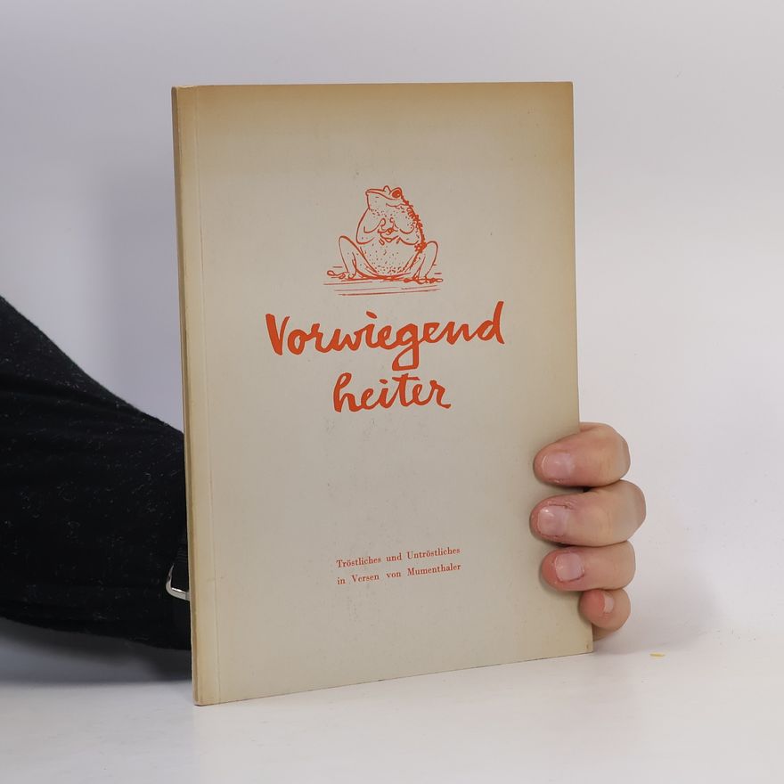 Max Mumenthaler Vorwiegend heiter