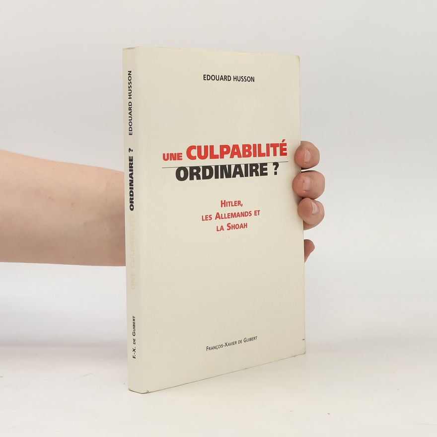 François-Xavier de Guibert Une culpabilité ordinaire?