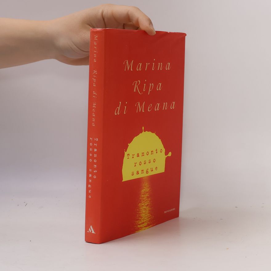Marina Ripa di Meana Tramonto rosso sangue