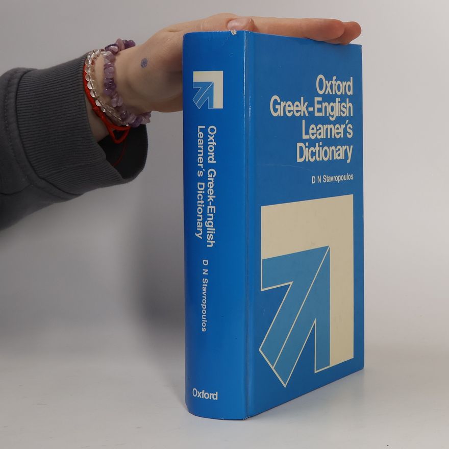 D. N. Stavropoulos Oxford Greek-English Learner's Dictionary