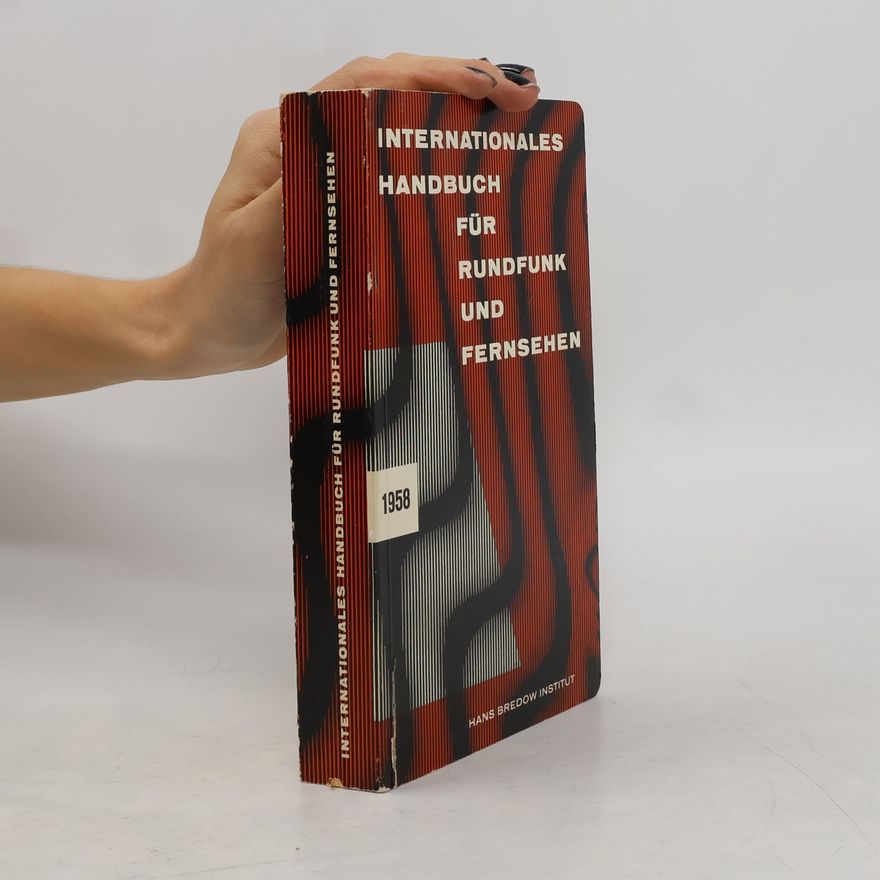 Various authors Internationales Handbuch für Hörfunk und Fernsehen 1958
