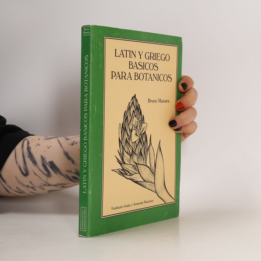 Bruno Manara Latin y Griego basicos para botanicos