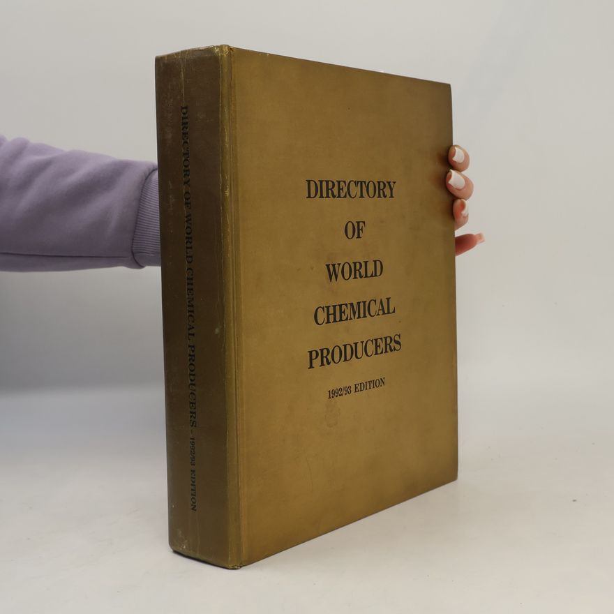 Autorenkollektiv Directory of World Chemical Producers 1992/93