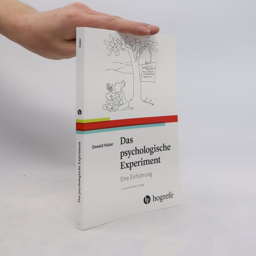 Oswald Huber Das psychologische Experiment