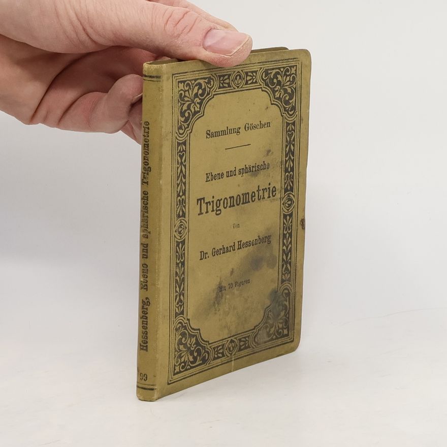 Gerhard Hessenberg Ebene und sphärische Triginometrie