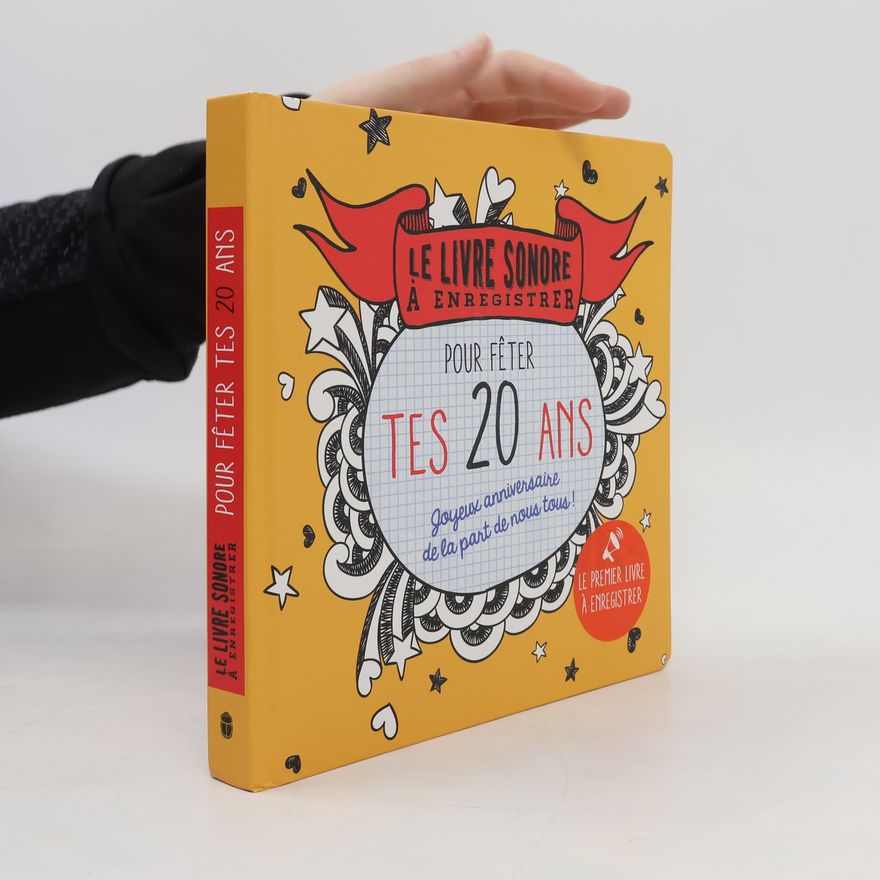 Raphaële Vidaling Le livre sonore à enregistrer pour fêter tes 20 ans