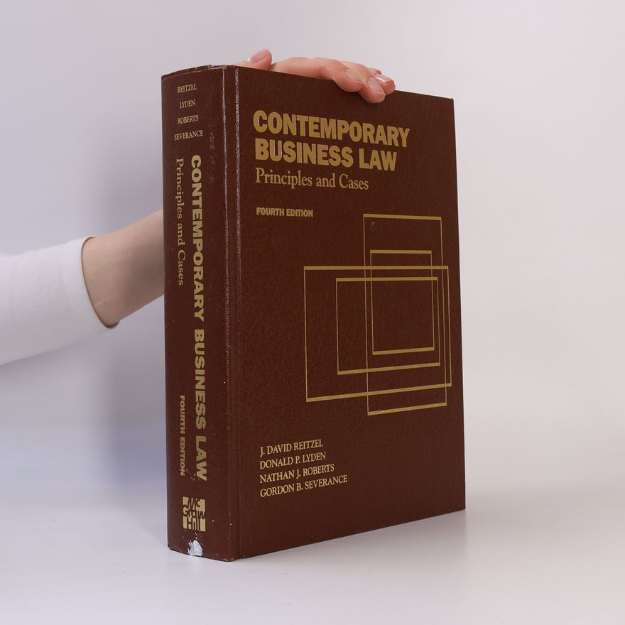 Gordon B. Severance Contemporary Business Law