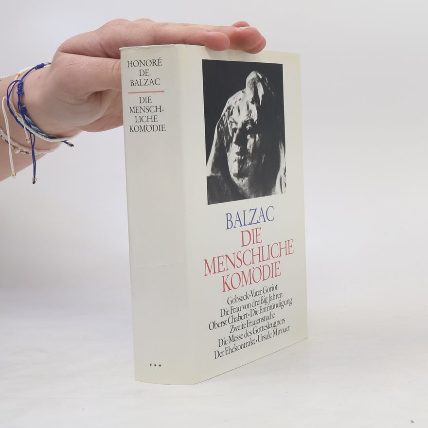 Honoré de Balzac Die menschliche Komödie 3