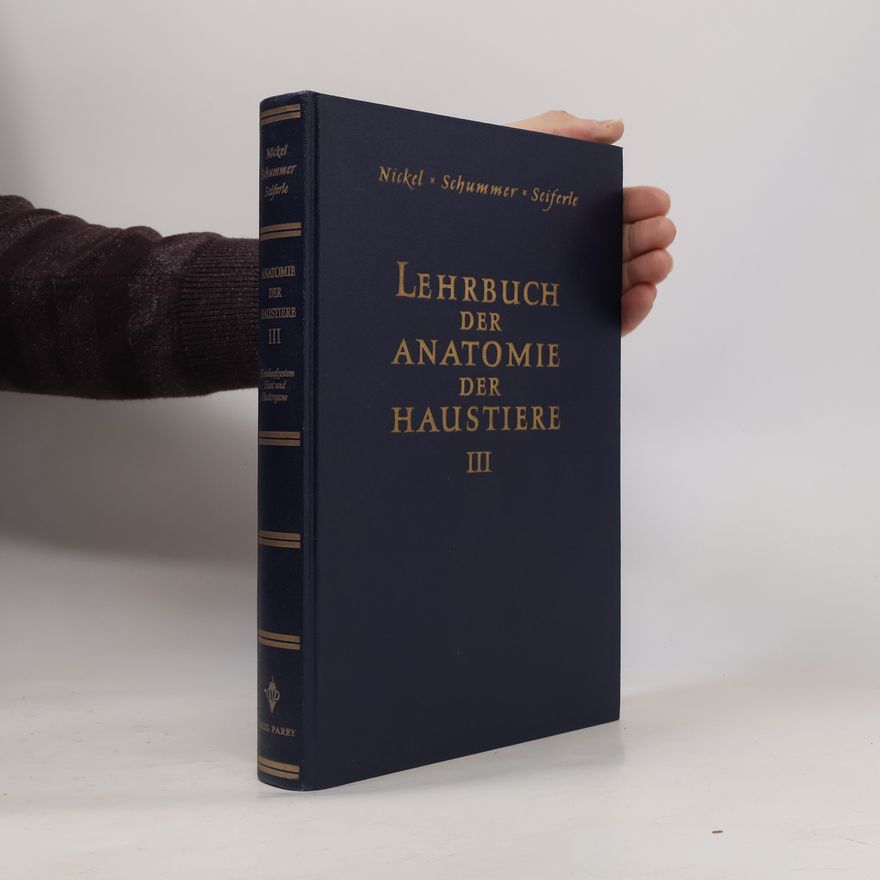 Eugen Seiferle Lehrbuch der Anatomie der Haustiere