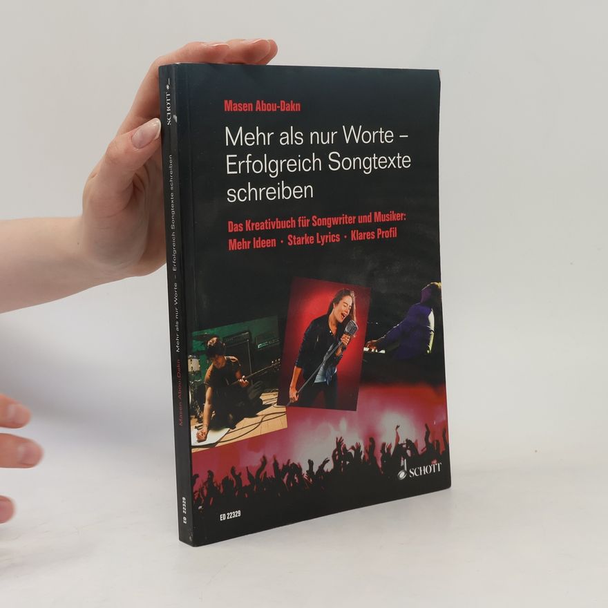 Masen Abou-Dakn Mehr als nur Worte - erfolgreich Songtexte schreiben