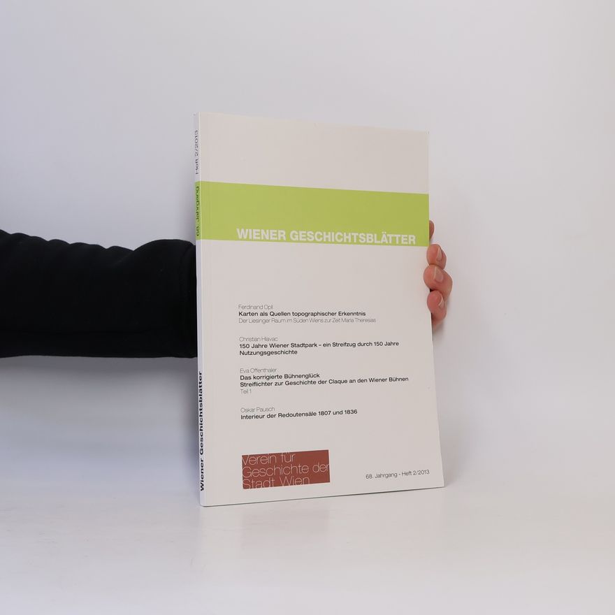 Collectif d'auteurs Wiener Geschichtsblätter 2/2013
