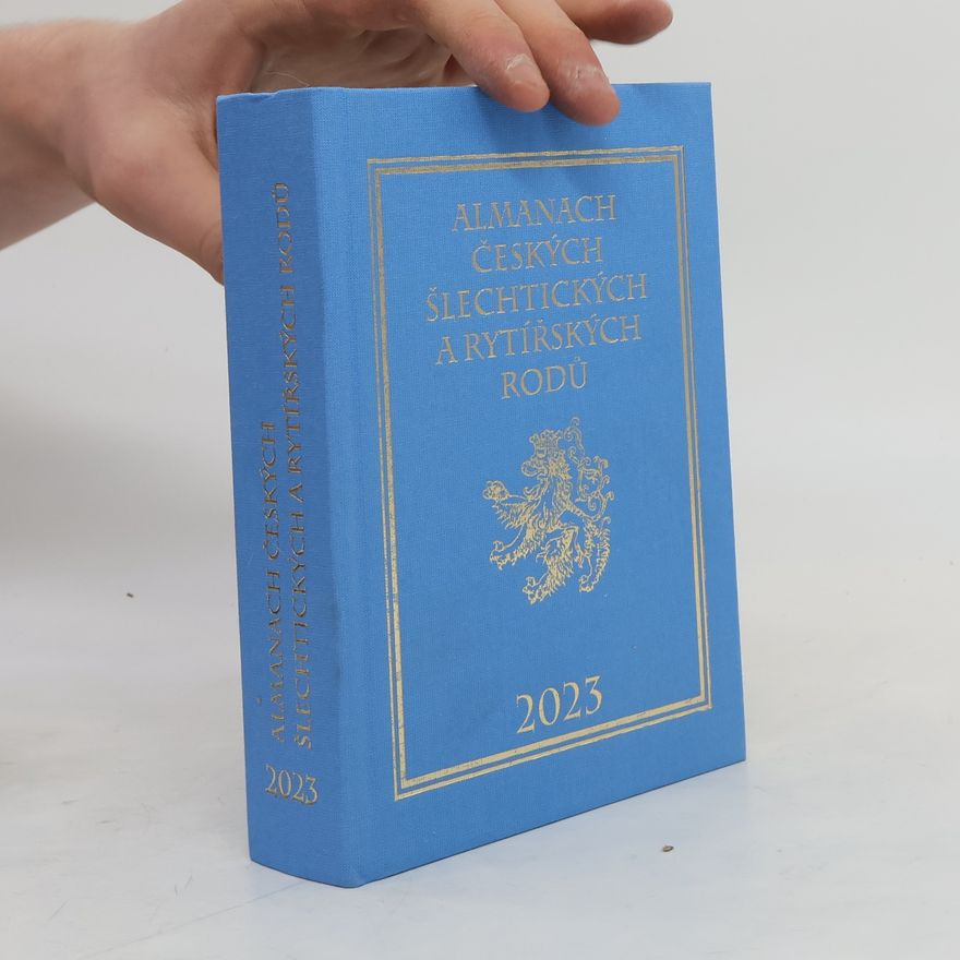 Karel Vavřínek Almanach českých šlechtických a rytířských rodů 2023
