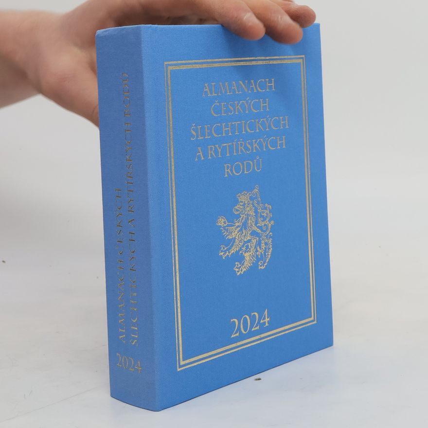 Karel Vavřínek Almanach českých šlechtických a rytířských rodů 2024