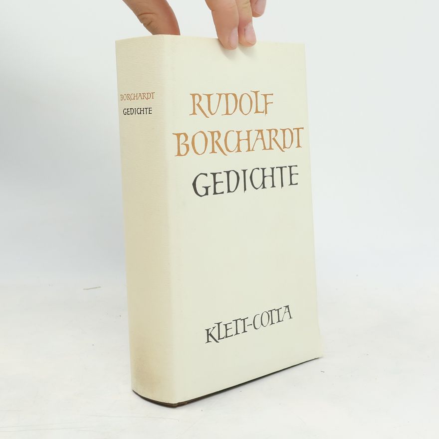 Rudolf Borchardt Gedichte