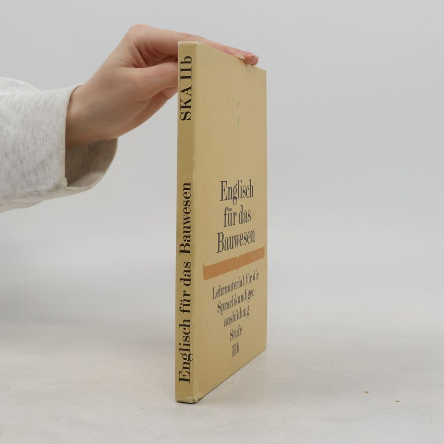 Kolektiv autorů Englisch für das Bauwesen