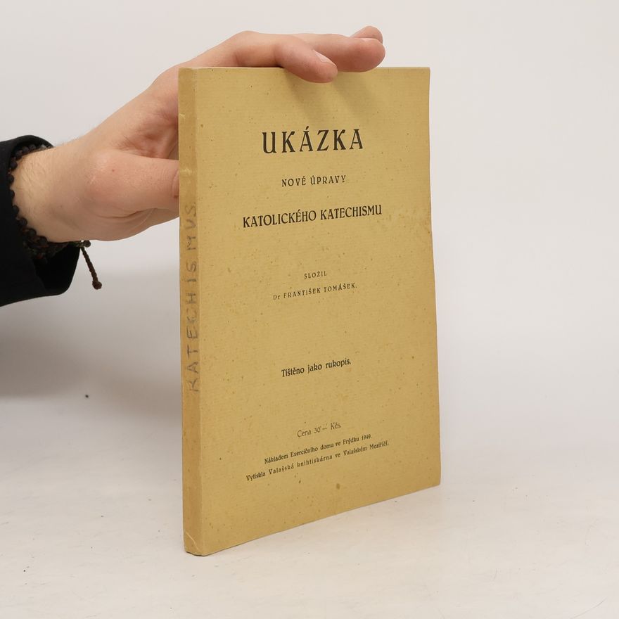 František Tomášek Ukázka nové úpravy katolického katechismu