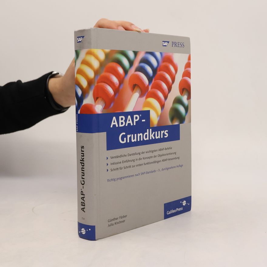 Julia M. Kirchner SAP PRESS: ABAP-Grundkurs