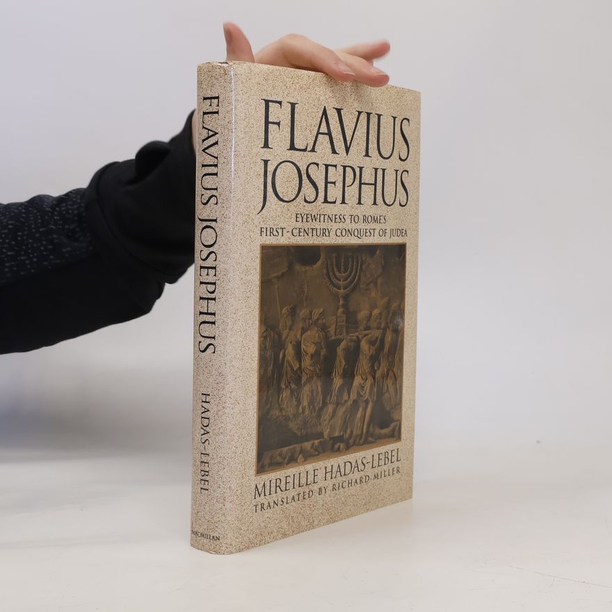 Mireille Hadas Lebel Flavius Josephus