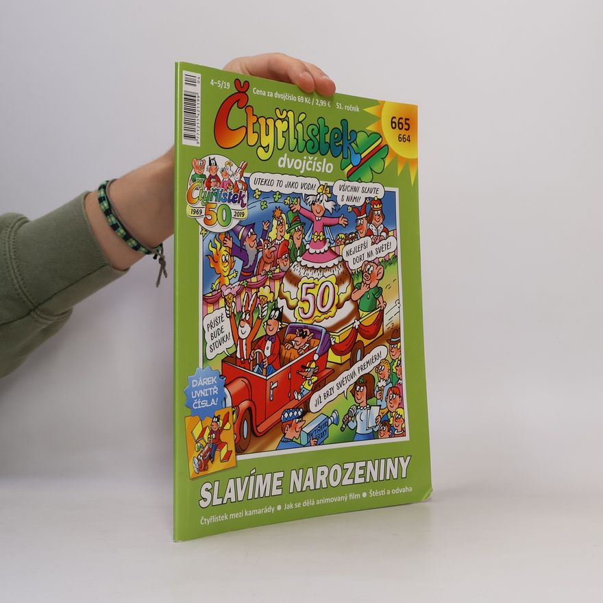 Jaroslav Němeček Čtyřlístek dvojčíslo 4-5/2019