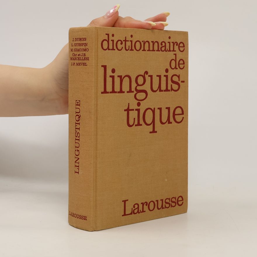 Jean Dubois Dictionnaire de linguistique