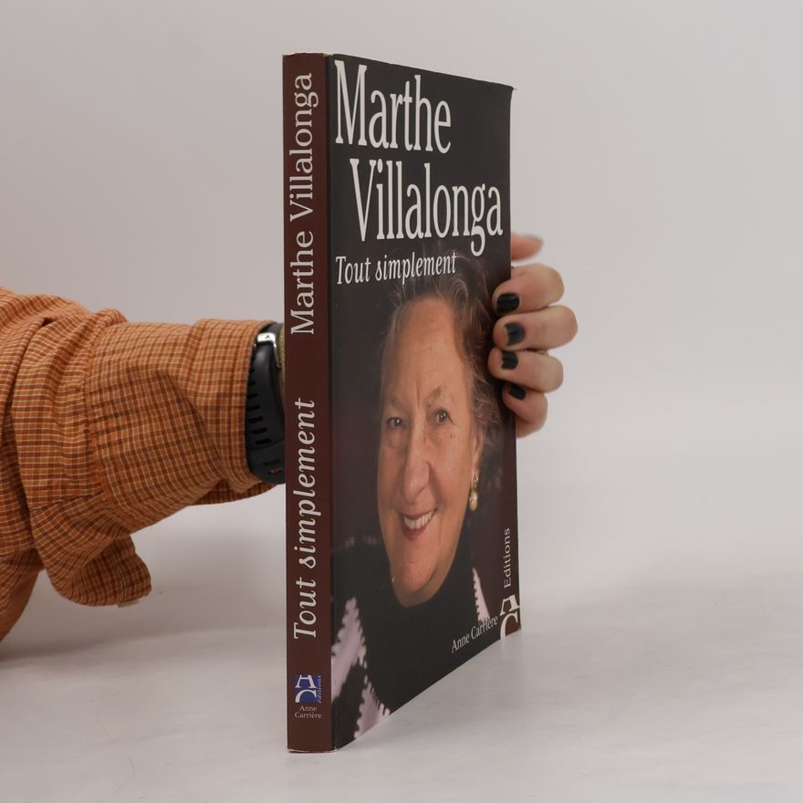 Marthe Villalonga Tout simplement