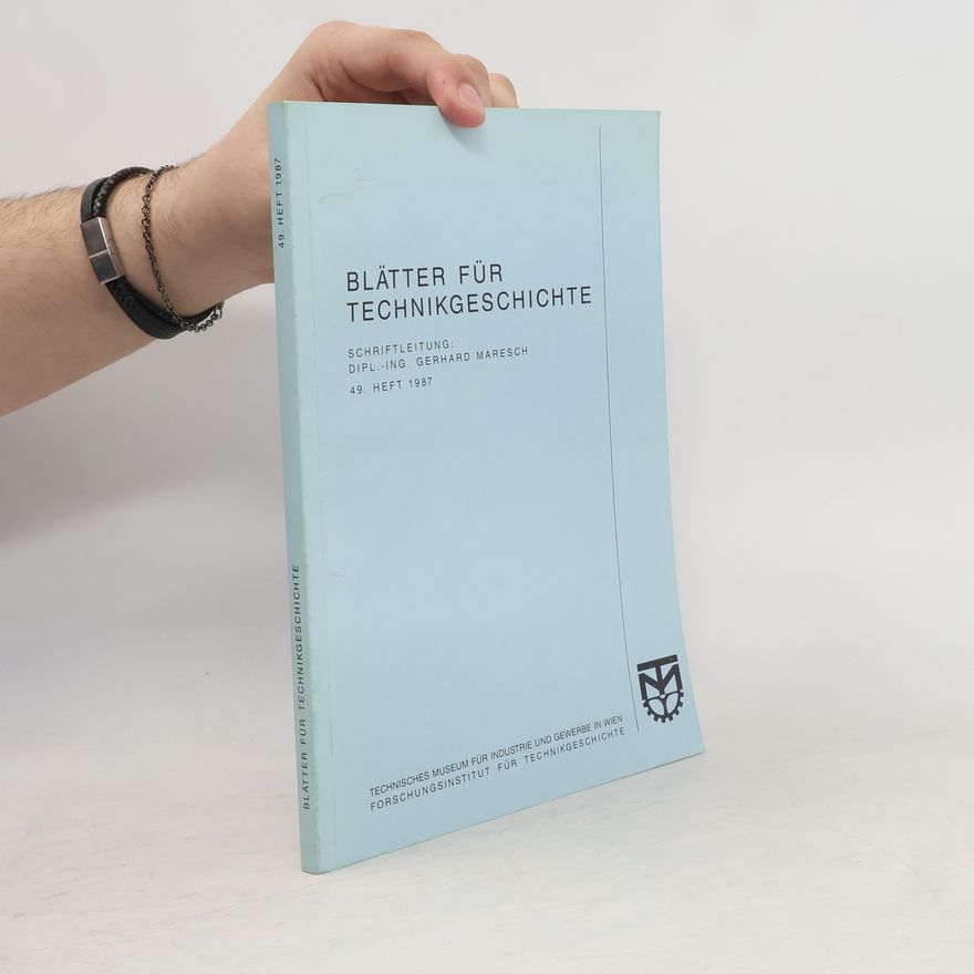 AA.VV. Blätter für Technikgeschichte