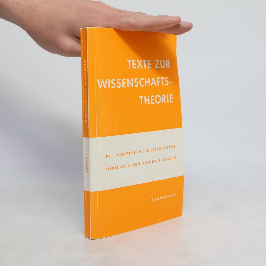 Robin G. Collingwood Schöninghs Philosophische Quellenhefte: Texte zur Wissenschaftstheorie