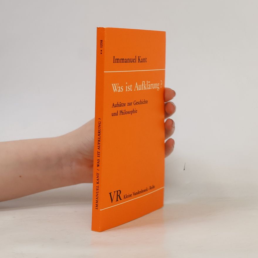 Immanuel Kant Was ist Aufklärung?