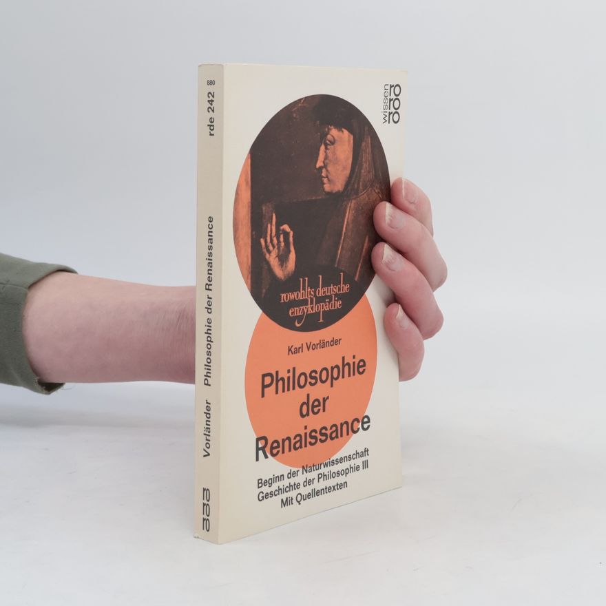 Hinrich Knittermeyer Philosophie der Renaissance