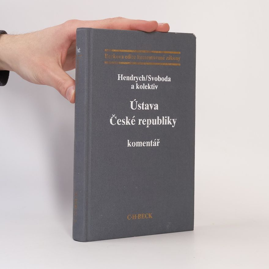 Cyril Svoboda Ústava České republiky: Komentář